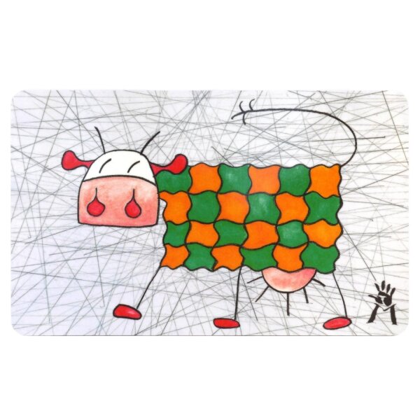 Schneidebrett mit Motiv