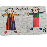 Schneidebrett mit Motiv