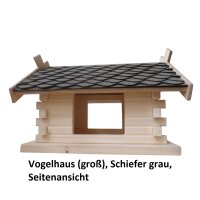 Vogelhaus (groß), Schiefer