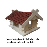 Vogelhaus (groß), Schiefer