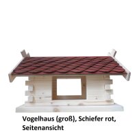 Vogelhaus (groß), Schiefer