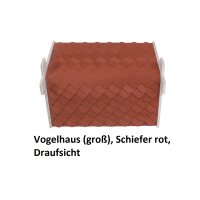 Vogelhaus (groß), Schiefer
