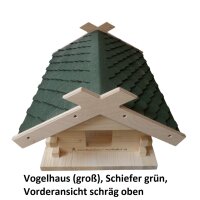 Vogelhaus (groß), Schiefer