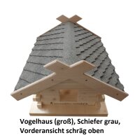 Vogelhaus (groß), Schiefer