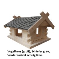 Vogelhaus (groß), Schiefer
