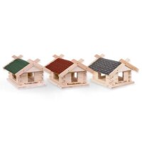 Vogelhaus Bausatz (groß), Schiefer