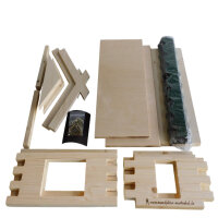 Vogelhaus Bausatz (groß), Schiefer