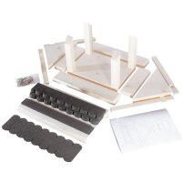 Vogelhaus Bausatz (klein) grau