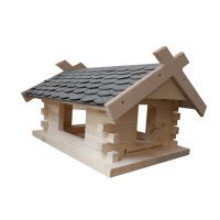 Vogelhaus (groß), Biberschwanz grau