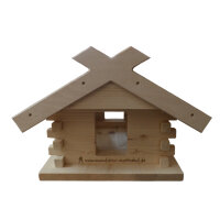 Vogelhaus (groß), Biberschwanz grau