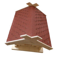 Vogelhaus (groß), Biberschwanz rot