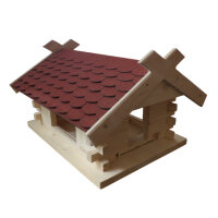 Vogelhaus (groß), Biberschwanz rot