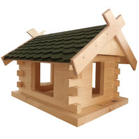 Vogelhaus (groß), Biberschwanz grün