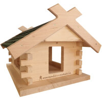 Vogelhaus (groß), Biberschwanz grün