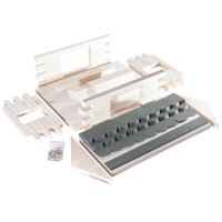 Vogelhaus Bausatz (groß), Biberschwanz grau