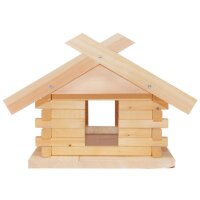 Vogelhaus Bausatz (groß), Biberschwanz grün