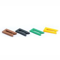 100 Stück Abstandshalter, 7 mm braun