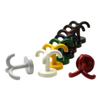 10 Stück Deckenhaken, 3-fach weiß