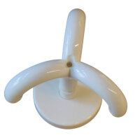 50 Stück Deckenhaken, 3-fach weiß