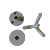 1 Stück Deckenhaken, 3-fach grau