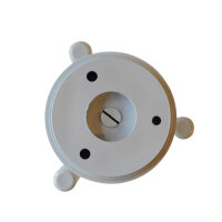 10 Stück Deckenhaken, 3-fach grau