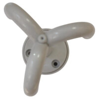 50 Stück Deckenhaken, 3-fach grau