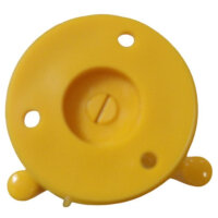 1 Stück Deckenhaken, 3-fach gelb