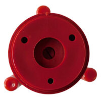 10 Stück Deckenhaken, 3-fach rot