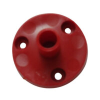 10 Stück Deckenhaken, 3-fach rot