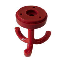 50 Stück Deckenhaken, 3-fach rot