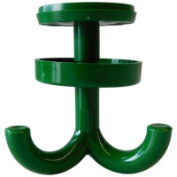 5 Stück Deckenhaken, 3-fach grün