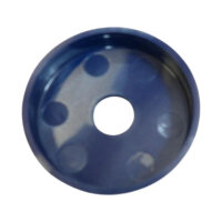 1 Stück Deckenhaken, 3-fach blau