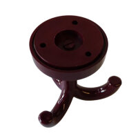 50 Stück Deckenhaken, 3-fach bordeaux