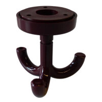 50 Stück Deckenhaken, 3-fach bordeaux