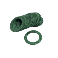 10 Stück Flachdichtung AFM, 2mm 3/4 Zoll