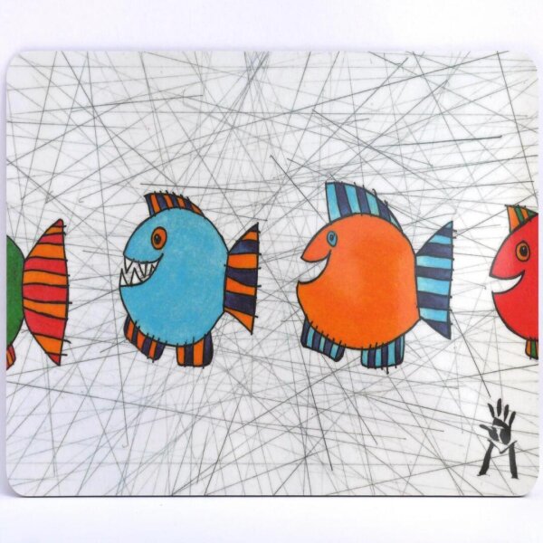 Schneidebrett "Fische"