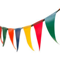 10 Meter Wimpelkette (PVC) normal