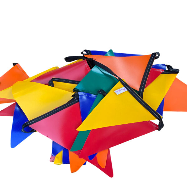 10 Meter Wimpelkette (PVC) Mini