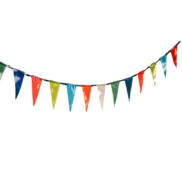 5 Meter Wimpelkette (Zeltstoff)  normal