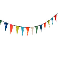 5 Meter Wimpelkette (Zeltstoff)  Mini