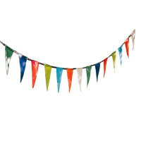 5 Meter Wimpelkette (Zeltstoff)  Mini