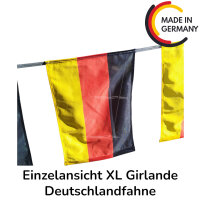 Girlande Deutschlandfahne