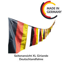 XL Girlande Deutschlandfahne