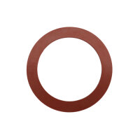 1 Stück Flachdichtung für Verschraubung Silikon 1 1/4 Zoll