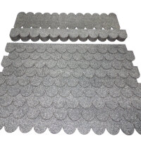 SET Dachschindeln Rund (41 mm)