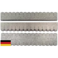 2 Sets Dachschindeln Biberschwanz (33 mm) grau