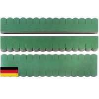 3 Sets Dachschindeln Biberschwanz (33 mm) grün
