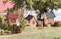 Vogelhaus Liselle Bausatz grau