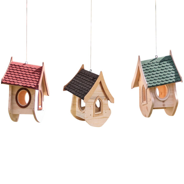 Vogelhaus Liselle grau