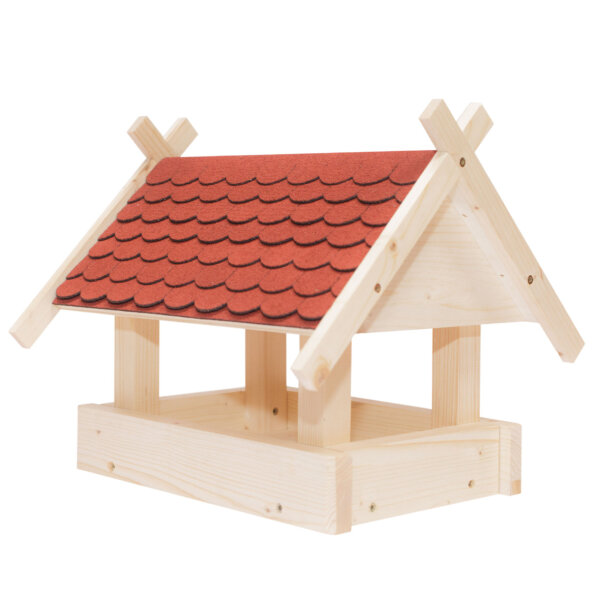 Vogelhaus klein rot